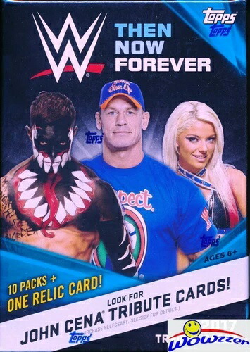 2017 Topps WWE レスリング Then, Now, Forever 限定 未開封 ブラスターボックス｜トレーディングカード　ラフテル