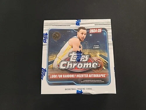 2024-25 Topps Chrome バスケットボール メガボックス - 新品未開封｜トレーディングカード　ラフテル