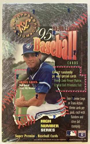 1995 Topps スタジアムクラブ MLB ベースボール ハイシリーズ 24パック 工場未開封ボックス｜トレーディングカード　ラフテル