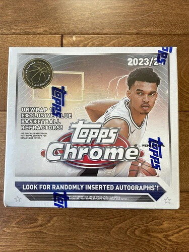 2023-24 Topps Chrome バスケットボール トレーディングカード モンスターボックス 工場未開封｜トレーディングカード　ラフテル