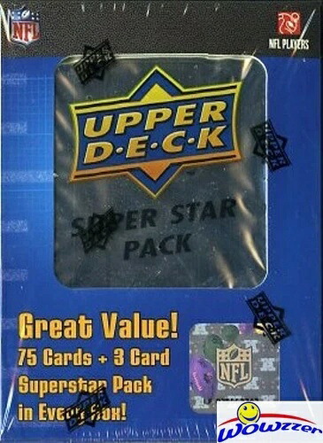 2008 UD NFL スーパースター 工場密封ジャンボボックス + 限定ボーナス スーパースター パック!｜トレーディングカード　ラフテル