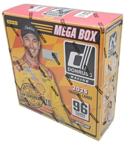 2025 パニーニ ドンラス レーシング ファクトリーシール 12パック メガボックス 96枚入り｜トレーディングカード　ラフテル