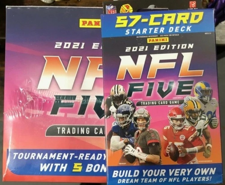 2021 Panini NFL Five TCG 10 ハンガーボックス 10 ハンガーボックス入り未開封ボックス｜トレーディングカード　ラフテル 44,880円