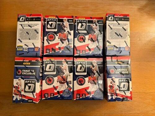 2021 Panini Donruss Optic FANATICS限定 NFL ブラスターボックス - 工場未開封｜トレーディングカード　ラフテル