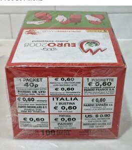 未開封 2008 パニーニ UEFA ユーロサッカー 100パック 500枚入りステッカー - ルカ・モドリッチ RC｜トレーディングカード　ラフテル