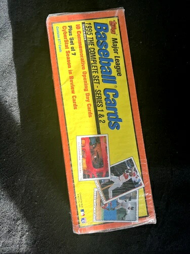 1995 Topps ベースボール コンプリート ファクトリーシールセット 677 枚｜トレーディングカード　ラフテル