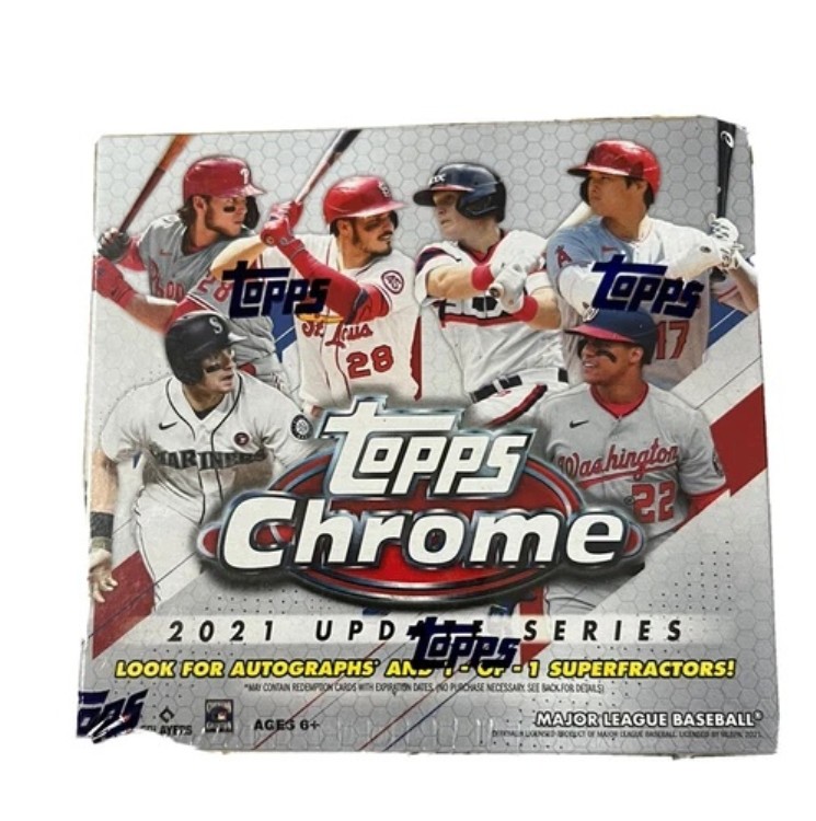 2021 Topps Chrome Baseball Update Series メガボックス 工場未開封｜トレーディングカード　ラフテル