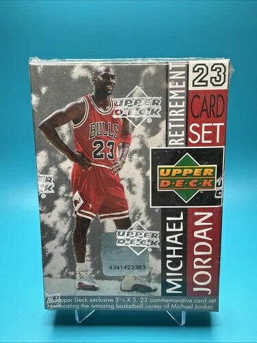 アッパーデッキ マイケル・ジョーダン バスケットボール NBA シールド リタイアメントカードセット 1999｜トレーディングカード　ラフテル