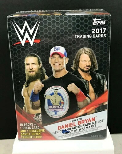 2017 Topps WWE レスリング ブラスター ボックス - 新品未開封 - レリックカード 1 枚｜トレーディングカード　ラフテル