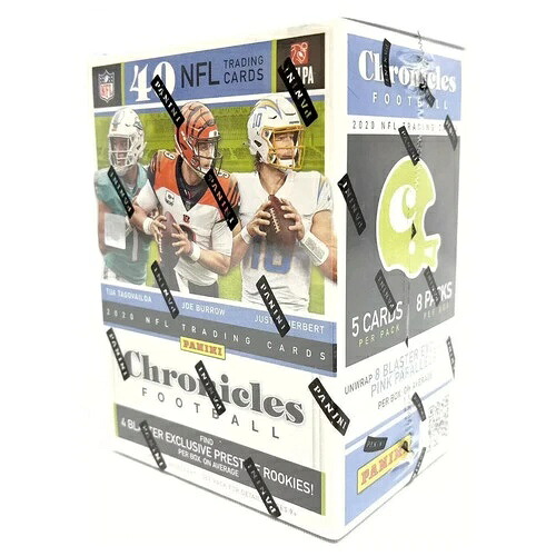新品 2020 Panini Chronicles NFL Football 8パック ブラスターボックス 未開封｜トレーディングカード　ラフテル