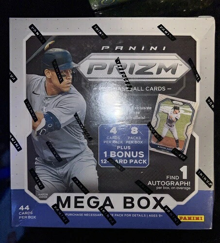 2021 パニーニ プリズム MLB ベースボール メガボックス 1 サインカード 44枚 工場未開封|トレーディングカード ラフテル
