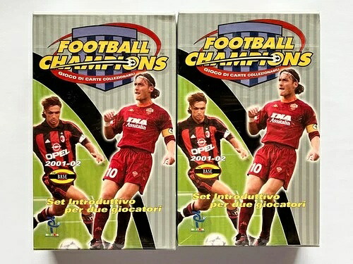 2001-02 フットボールチャンピオンズ トレーディングカードゲーム スターターセット 2 BOX - 工場未開封｜トレーディングカード　ラフテル