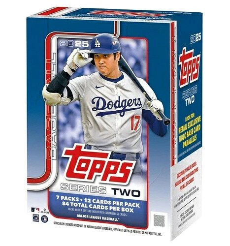 #1 2025 Topps ベースボール シリーズ 2 - 工場未開封 - バリューボックス - 新品｜トレーディングカード　ラフテル