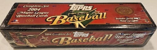 Topps 2004 ベースボール コンプリートカード 732枚セット 工場未開封 限定パック付属｜トレーディングカード　ラフテル