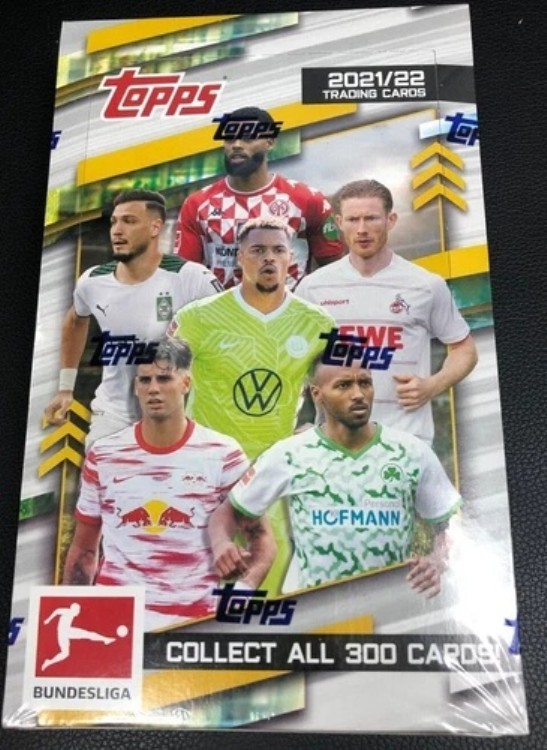 2021-22 Topps ブンデスリーガ ファクトリーシール ホビーボックス｜トレーディングカード　ラフテル