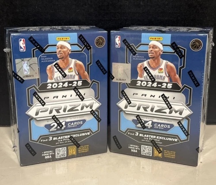 2個セット ~ 2024-25 パニーニ プリズム NBA バスケットボール ブラスターボックス レア アイス プリズム｜トレーディングカード　ラフテル