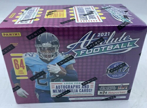 2021 Panini Absolute NFL Football Blaster Box 新品 工場未開封 KABOOM｜トレーディングカード　ラフテル