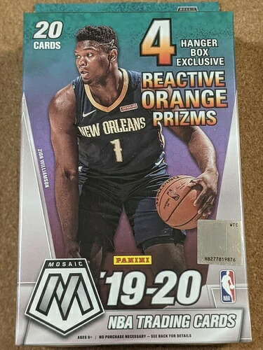 2019-20 モザイク 新品未開封ハンガーボックス - カード20枚 ZION JA ルーキー｜トレーディングカード　ラフテル