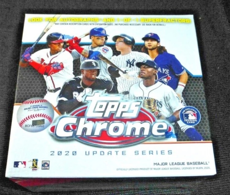 2020 Topps Chrome Update ベースボール ファクトリーシール メガボックス｜トレーディングカード　ラフテル
