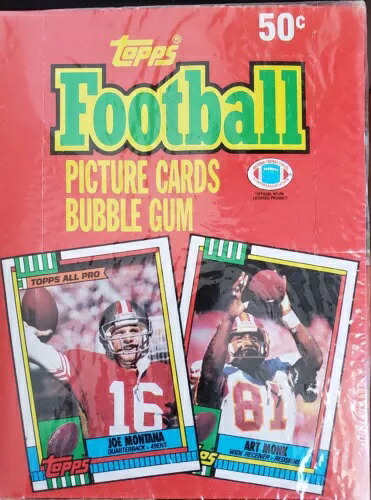 1990 Topps フットボール ワックス - 工場未開封 36 パック入りボックス、モンタナ/マリノ/エルウェイ!｜トレーディングカード　ラフテル