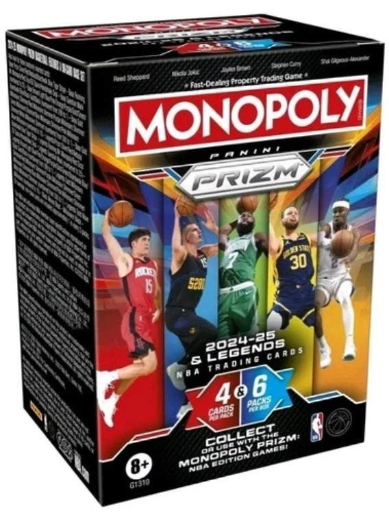 2024-25 パニーニ モノポリー プリズム NBA バスケットボール シールドボックス｜トレーディングカード　ラフテル