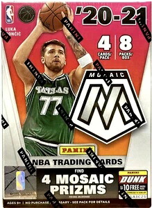 2020-21 パニーニ モザイク バスケットボール NBA ブラスターボックス 工場未開封 新品 *ラメロボール｜トレーディングカード　ラフテル