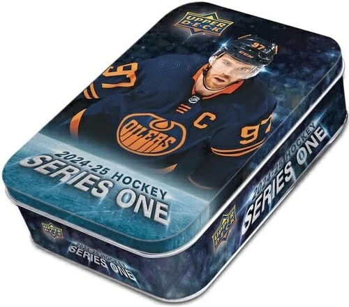 *新品* 2024-25 Upper Deck ホッケー シリーズ 1 缶 工場未開封｜トレーディングカード　ラフテル