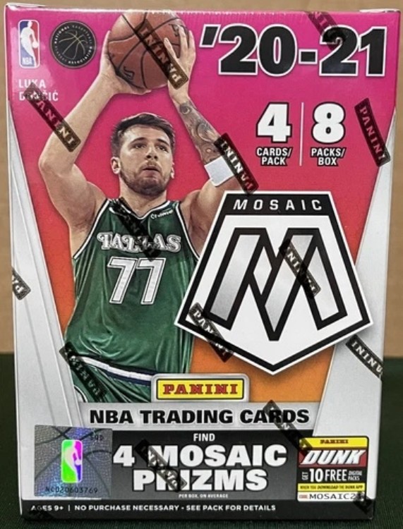 2020-21 パニーニ モザイク NBA バスケットボール ブラスター - 工場未開封｜トレーディングカード　ラフテル