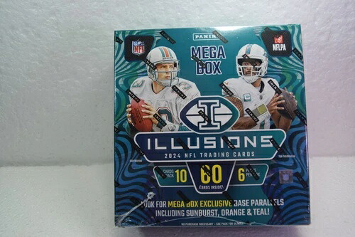 2024 Panini Illusions フットボール メガボックス - NFL-60 カード - 新品/未開封 - 写真の通り｜トレーディングカード　ラフテル