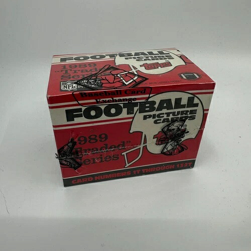 1989 Topps トレーディングフットボール コンプリートセット（未開封ケース入り） FASC バリー・サンダース RC｜トレーディングカード　ラフテル