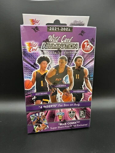 2021-2022 ワイルドカード アルミネーション バスケットボール 工場未開封 ハンガーボックス｜トレーディングカード　ラフテル