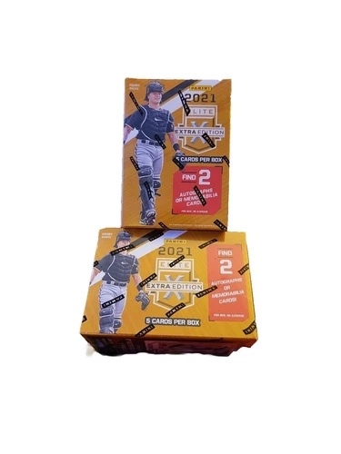 2021 Panini Elite Extra Edition ブラスターボックス 工場未開封 新品 2オートまたはメモリ！2｜トレーディングカード　ラフテル