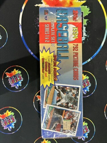 1994 Topps Factory MLB ベースボールカード コンプリートシリーズ 1 & 2 未開封ボックス｜トレーディングカード　ラフテル