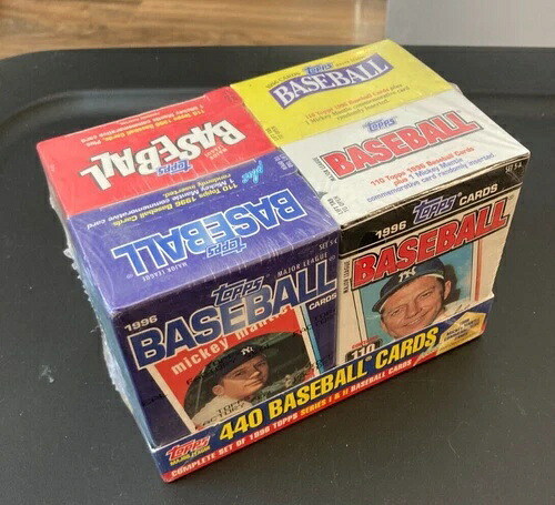 1996 Topps コンプリートセット シリーズ1&2 ミニシリアルボックス ルーキーズ 工場未開封 マントル｜トレーディングカード　ラフテル 44,880円