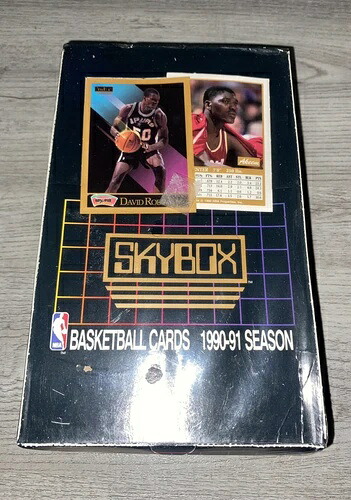 Skybox NBA バスケットボール スポーツカード 1990-91 シーズン 工場未開封ボックス 新品｜トレーディングカード　ラフテル