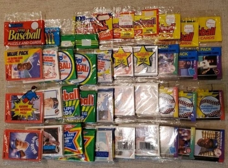 （10）ランダムファクトリーシールラックパック1989-1990 Topps Donruss Fleer｜トレーディングカード　ラフテル