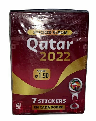 BOX FIFAワールドカップ カタール 2022 3R - 50枚入り封筒（ステッカー）リオネス・メッシ｜トレーディングカード　ラフテル