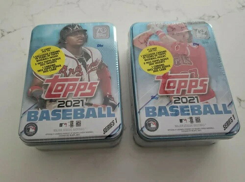 2021 Topps シリーズ 1 MLB ベースボール ミニ缶 2 個セット - 未開封 - マイク・トラウト!!｜トレーディングカード　ラフテル 44,880円