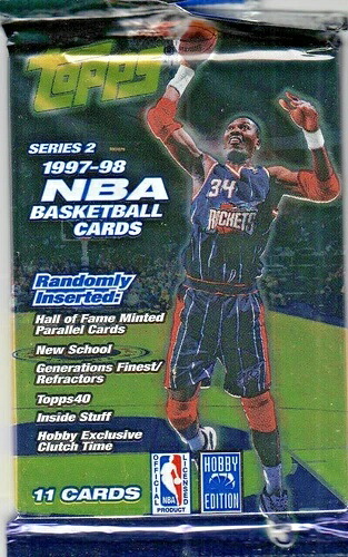 1997-98 Topps NBA バスケットボール シールド ホビーパック シリーズ 2｜トレーディングカード　ラフテル