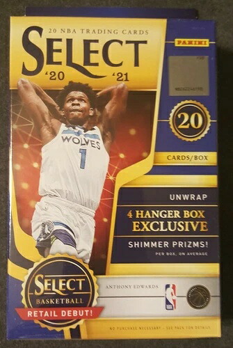 2020/21 セレクト NBA バスケットボール*ハンガーボックス*新品*工場未開封*シマープリズム｜トレーディングカード　ラフテル