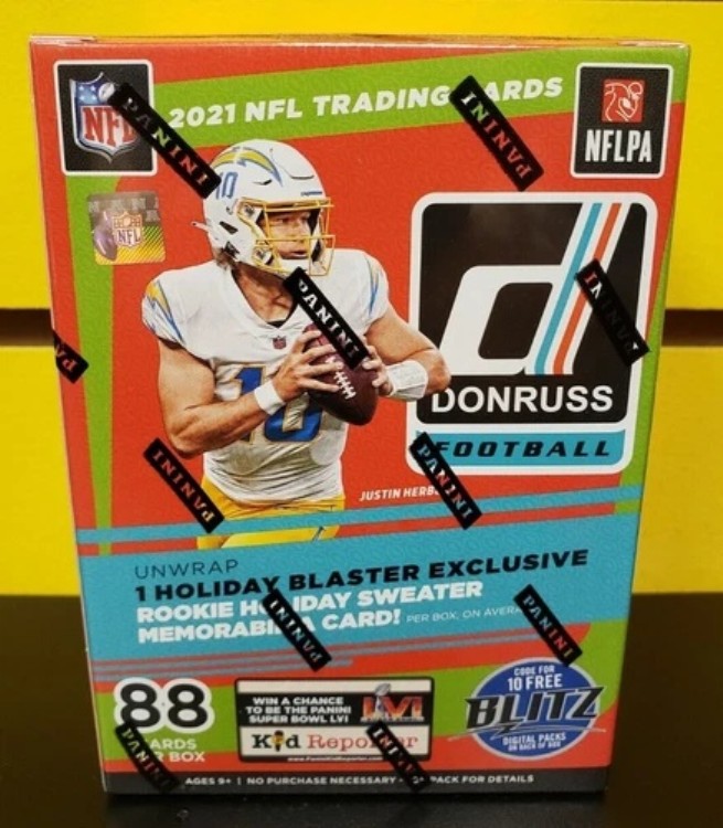 2021 パニーニ ドンラス NFL フットボール - ホリデー - ブラスターボックス - 工場未開封カード｜トレーディングカード　ラフテル