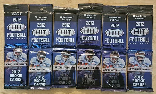 6つの未開封ジャンボパック 2012年ヒットフットボールNFLカード合計192枚 限定インサート｜トレーディングカード　ラフテル 44,880円