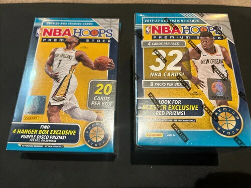 2019-20 パニーニフープス プレミアムストック バスケットボール ブラスターボックス + ハンガーボックス 未開封｜トレーディングカード　ラフテル