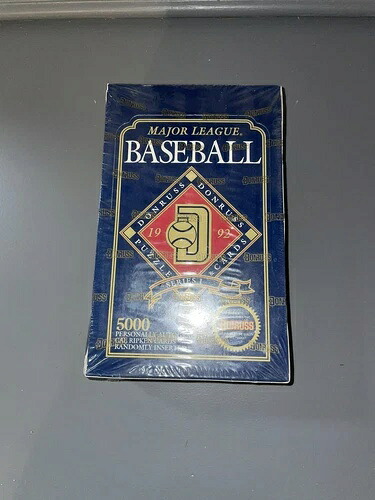 MLB ドンラス 1992 リーフ シールド ブースターボックス 5000枚 パーソナルオートカル リプケンカード｜トレーディングカード　ラフテル