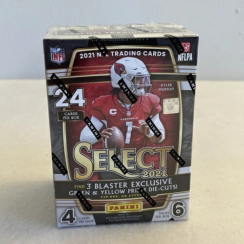2021 パニーニセレクト NFL フットボール ブラスターボックス 工場未開封 ターゲットグリーン＆イエロー｜トレーディングカード　ラフテル