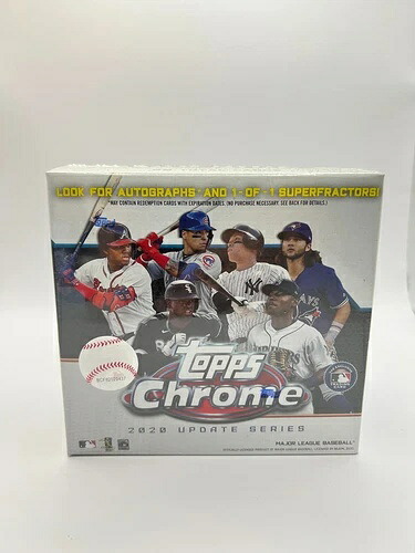 2020 Topps MLB Chrome Updateシリーズ 野球トレーディングカード メガボックス 新品未開封｜トレーディングカード　ラフテル