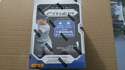 2021 Panini Prizm Baseball 新品未開封 ブラスターボックス - 7パック 合計32枚のカード｜トレーディングカード　ラフテル