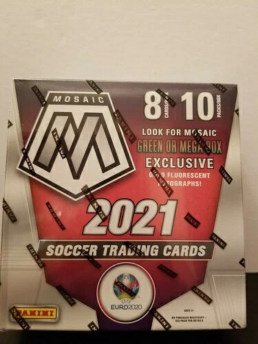 2021 Panini UEFA Mosaic Euro 2020 サッカーカード 工場未開封 メガボックス - 手持ち｜トレーディングカード　ラフテル