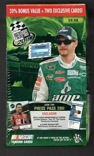 2011年プレスパスボックス封印NASCAR｜トレーディングカード　ラフテル 44,880円