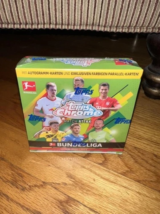 2020-21 Topps Chrome Match Attax ブンデスリーガ 工場未開封 ホビーボックス｜トレーディングカード　ラフテル